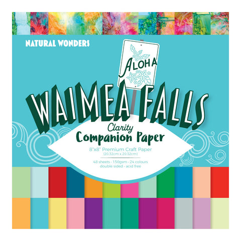 Waimea Falls Companion Paper 8" x 8"