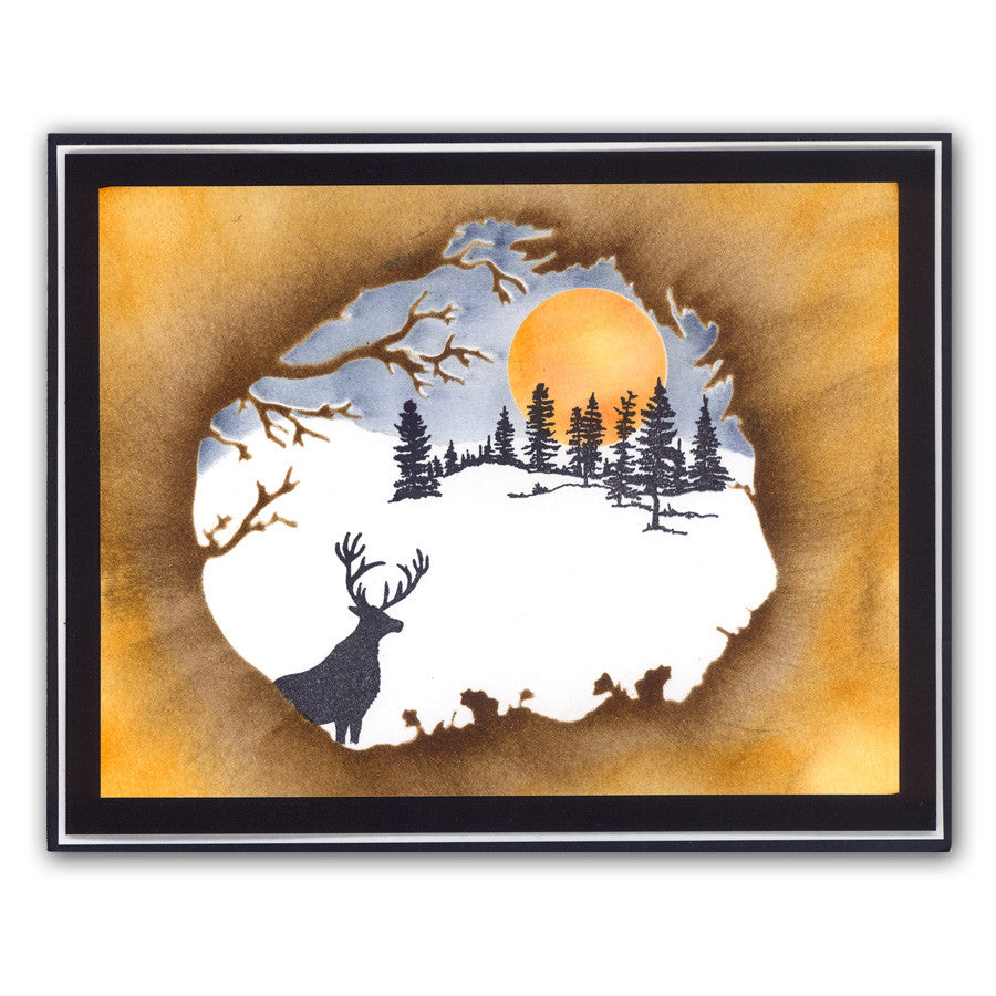 Countryside 7" x 7" Stencil Collection