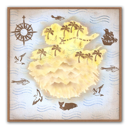 Countryside 7" x 7" Stencil Collection