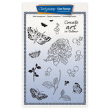 Cherry's Create Art in Colour Elements A5 Stamp & Mask Set