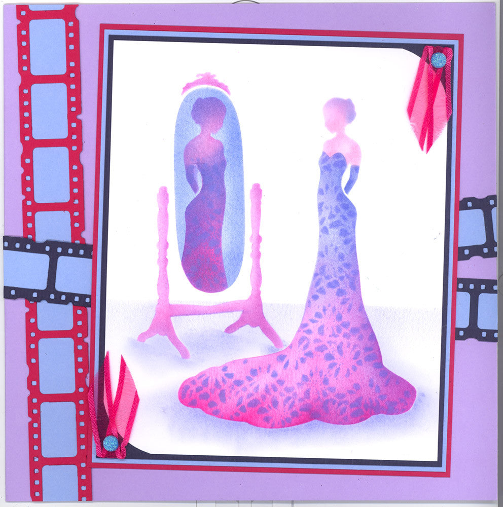 NDSC 04 Mirror Image A5 Stencil