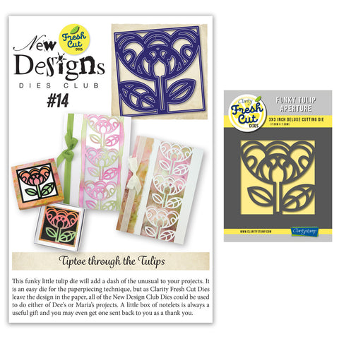 New Design Dies Back Issue - 14 - Funky Tulip
