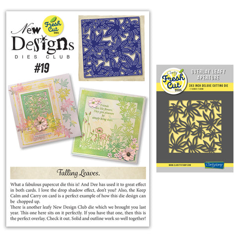 New Design Dies Back Issue - 19 - Overlay Leafy