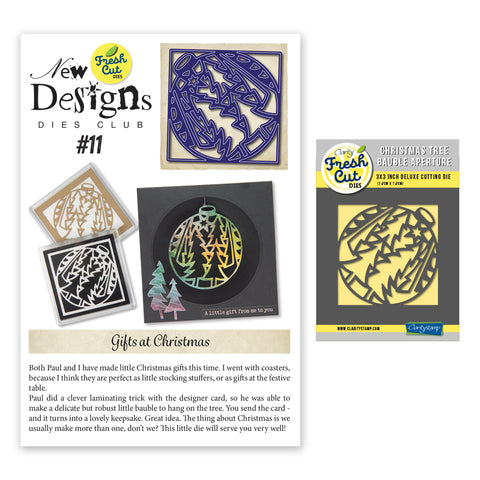 New Design Dies Back Issue - 11 - Christmas Tree Bauble