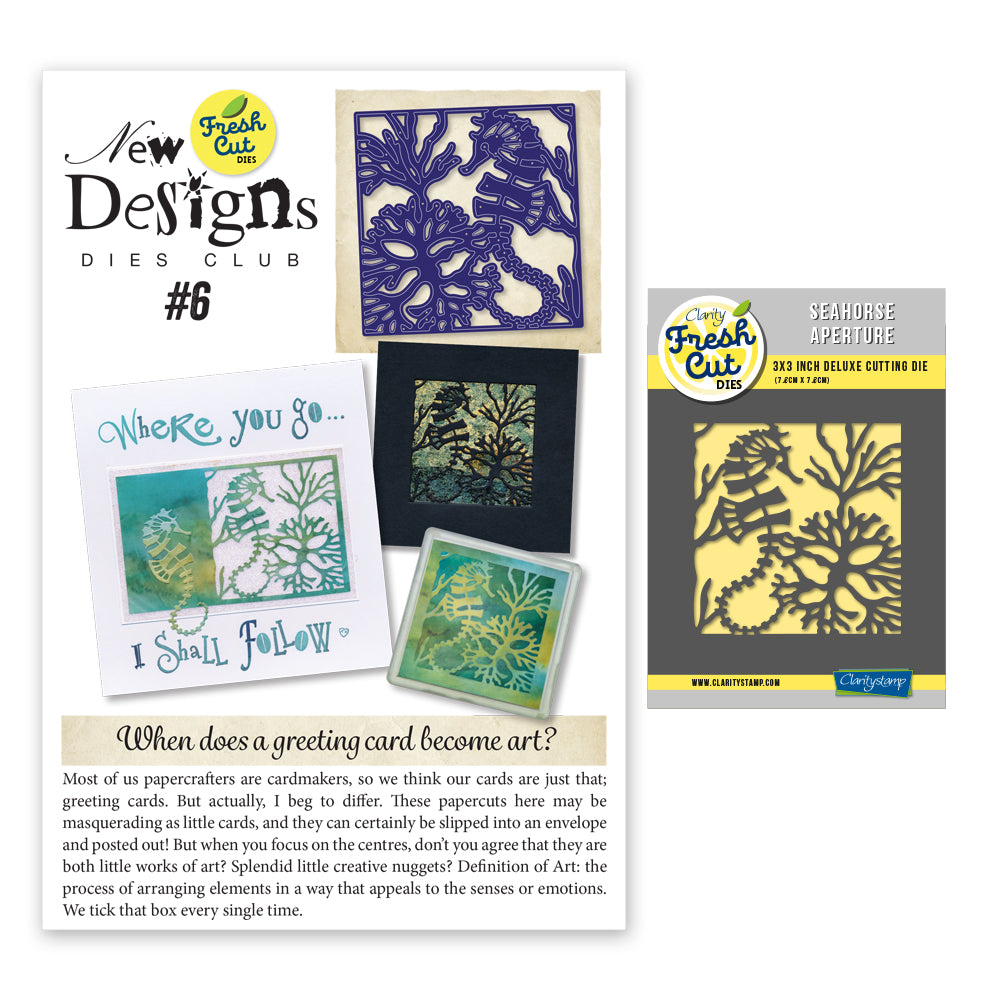 New Design Dies Back Issue - 06 - Seahorse