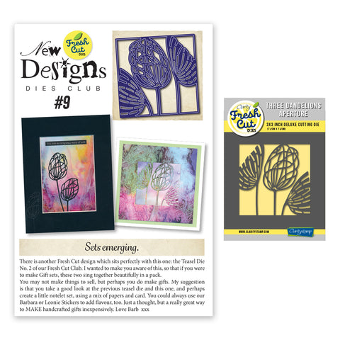 New Design Dies Back Issue - 09 - Dandelions