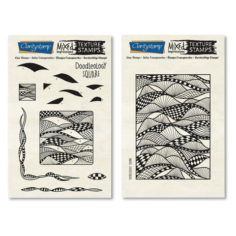 Doodleology Square - Mixed Impressions A5 Stamp Set