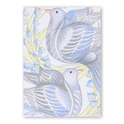 Colouring Postcards - Feathered Friends Collection Sets 1, 2 & 3