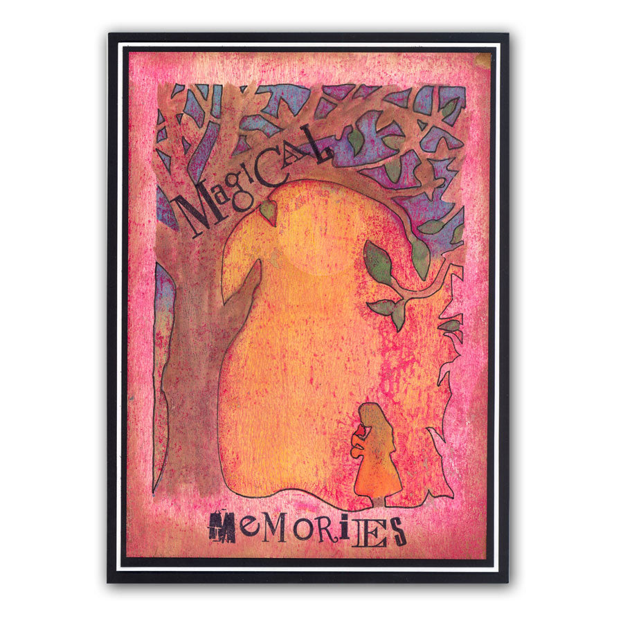 Dreamy A5 Stencil Collection