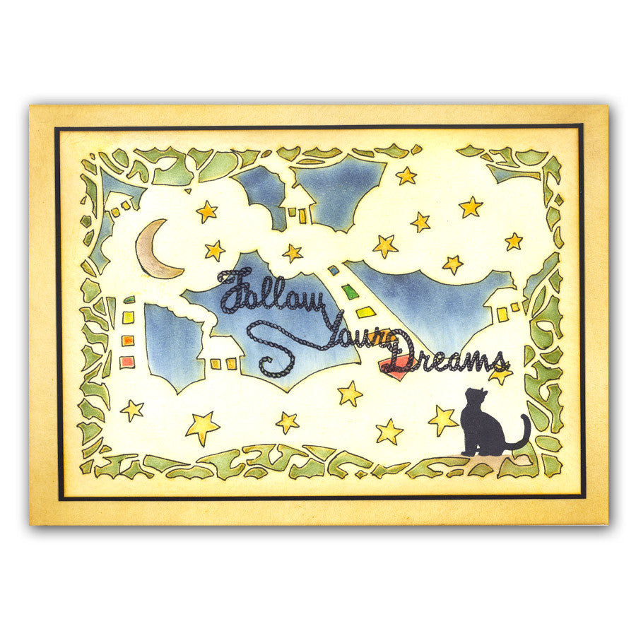 Dreamy A5 Stencil Collection