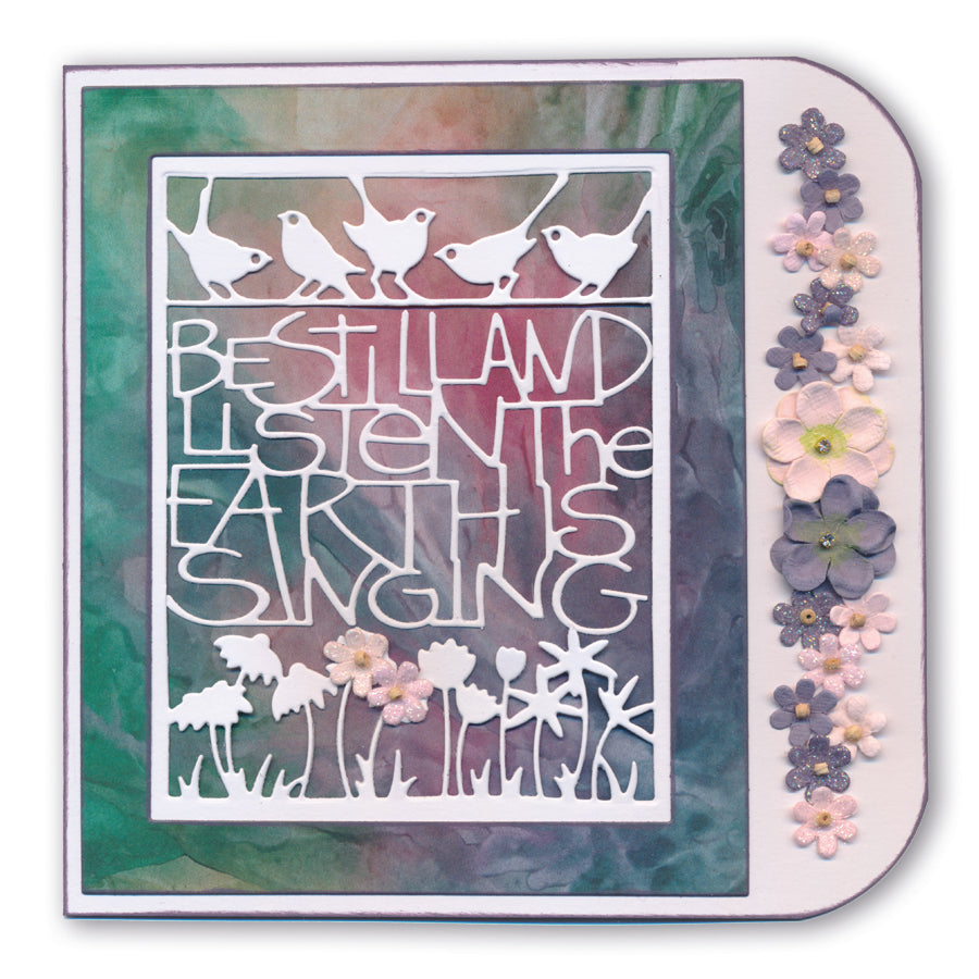 Be Still & Listen Aperture Clarity Fresh Cut Die