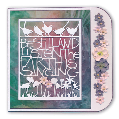 Be Still & Listen Aperture Clarity Fresh Cut Die