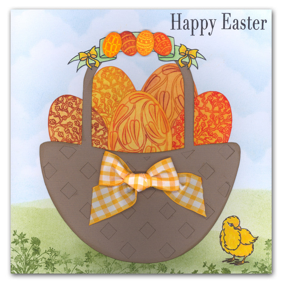 Chicks & Eggs A5 Stamp & Mask Set