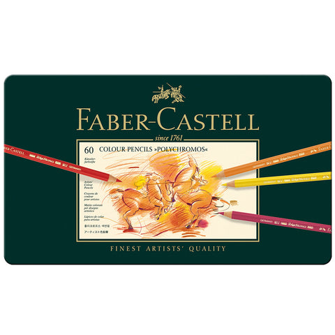 Faber-Castell - 60 Polychromos Colour Pencils