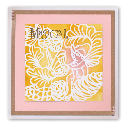 Fairies 7" x 7" Stencil Collection