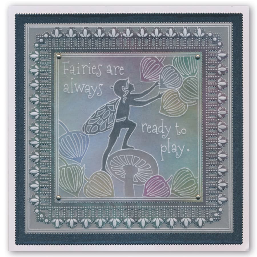 Dewdrop Fairy A6 Square Groovi Baby Plate