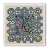Leafwing Fairy A6 Square Groovi Baby Plate