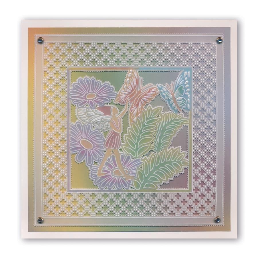 Leafwing Fairy A6 Square Groovi Baby Plate