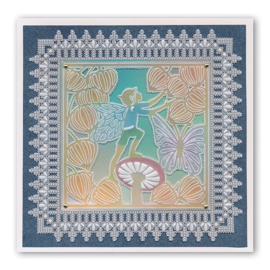Dewdrop Fairy A6 Square Groovi Baby Plate