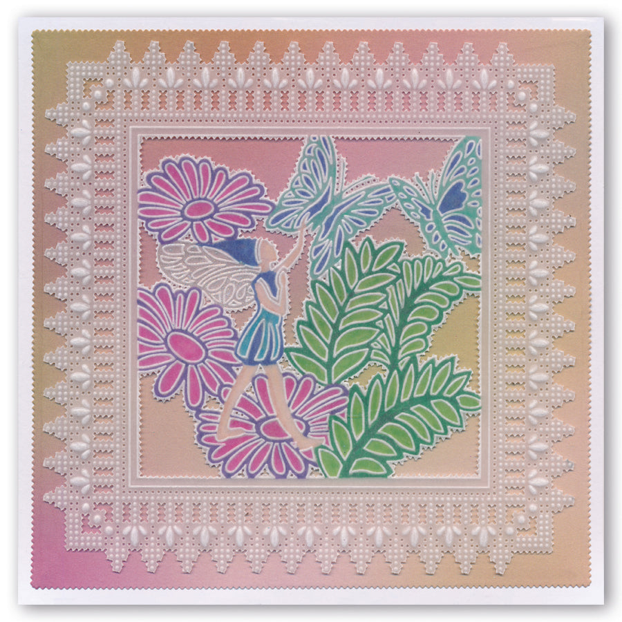 Fairies Quartet A6 Square Groovi Plate Collection