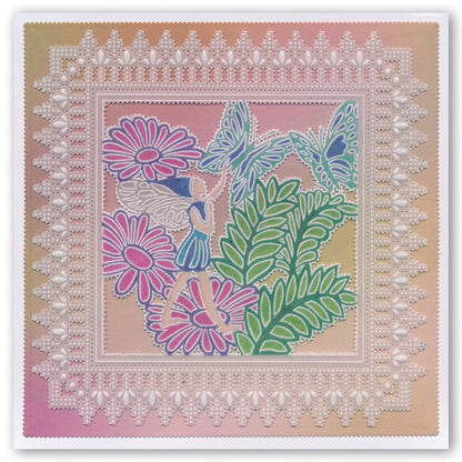 Leafwing Fairy A6 Square Groovi Baby Plate