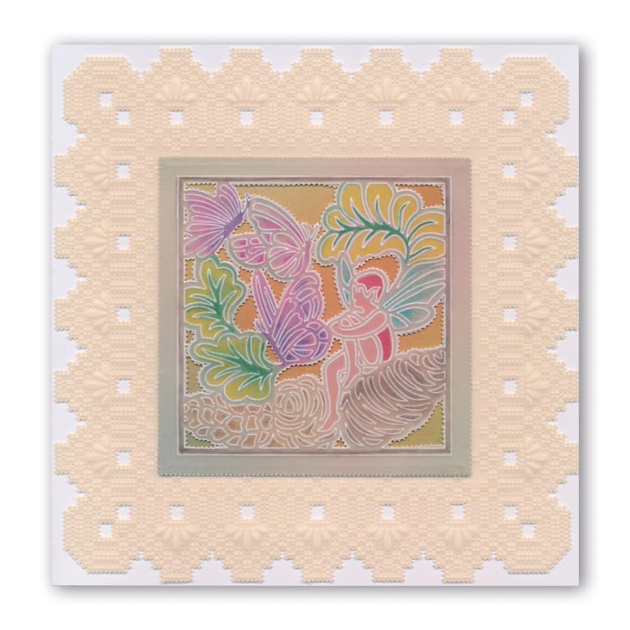 Fairies Quartet A6 Square Groovi Plate Collection