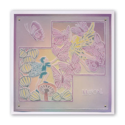 Dewdrop Fairy A6 Square Groovi Baby Plate