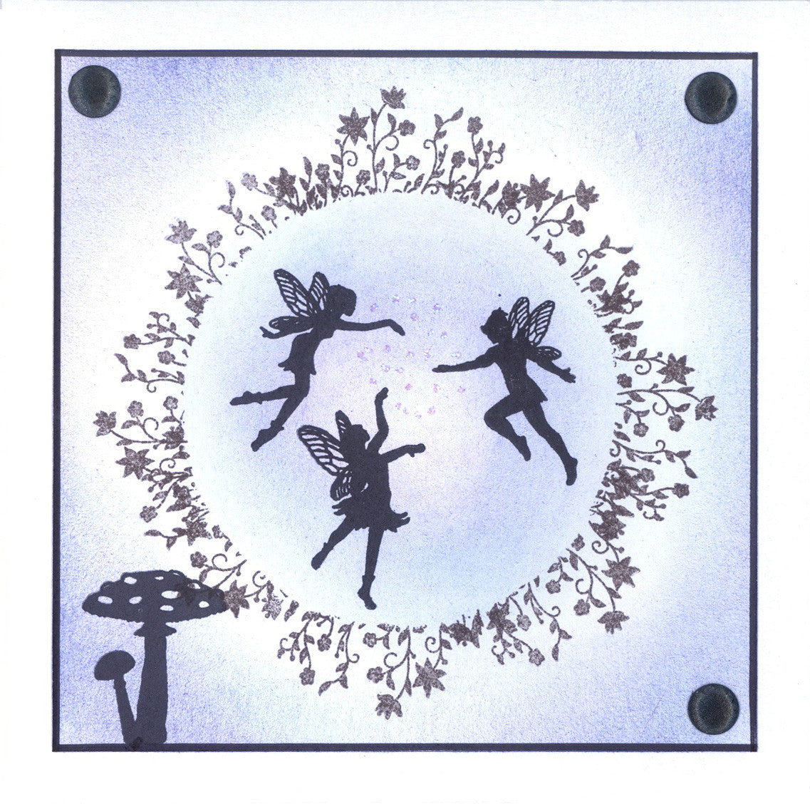 Wee Folk 3 Fairies Stamp Set
