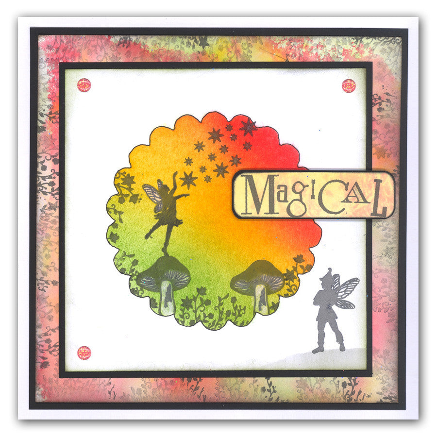 Wee Folk 4 Elves Stamp Set