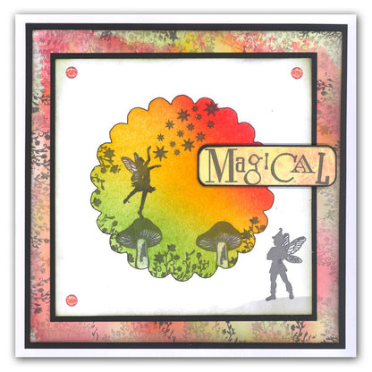 Wee Folk 4 Elves Stamp Set