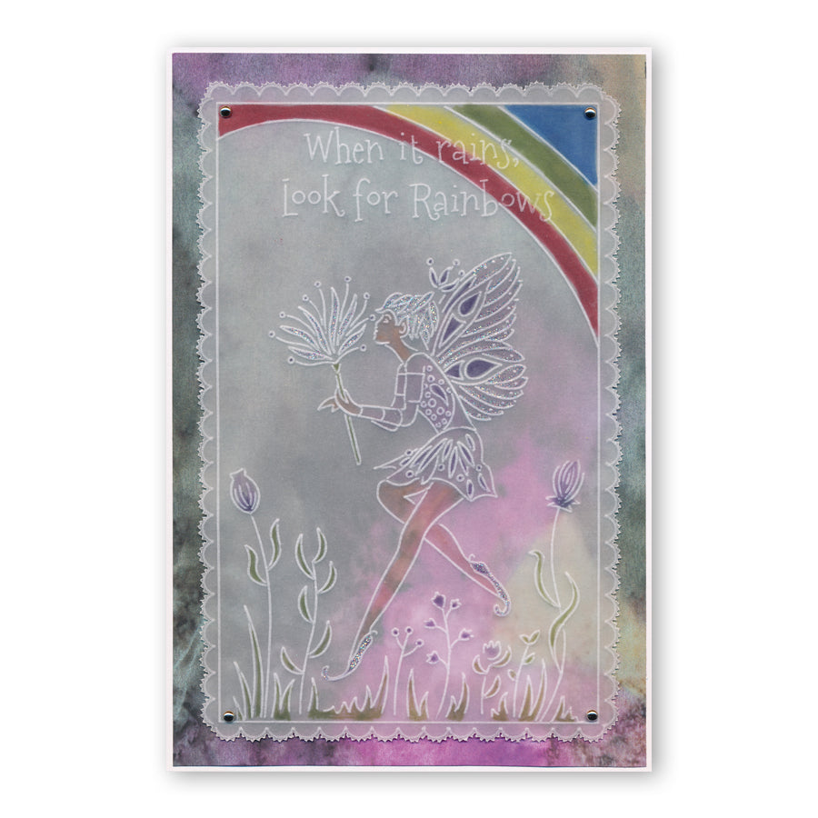 Rainbows & Stars Groovi Spacer Plate