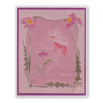 Fairies & Spacer A6 Groovi Plate Set