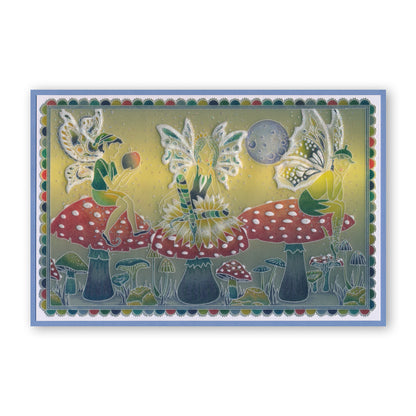 Fairies & Spacer A6 Groovi Plate Set