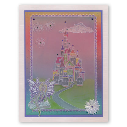 Fairies & Spacer A6 Groovi Plate Set