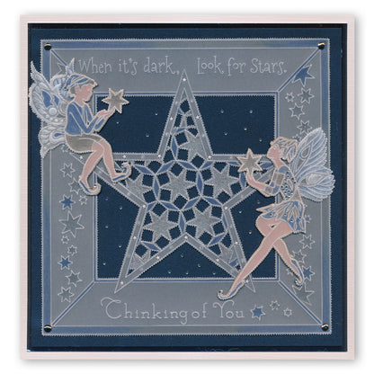 Rainbows & Stars Groovi Spacer Plate