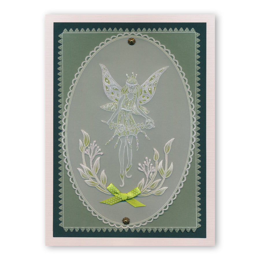 Fairies & Spacer A6 Groovi Plate Set