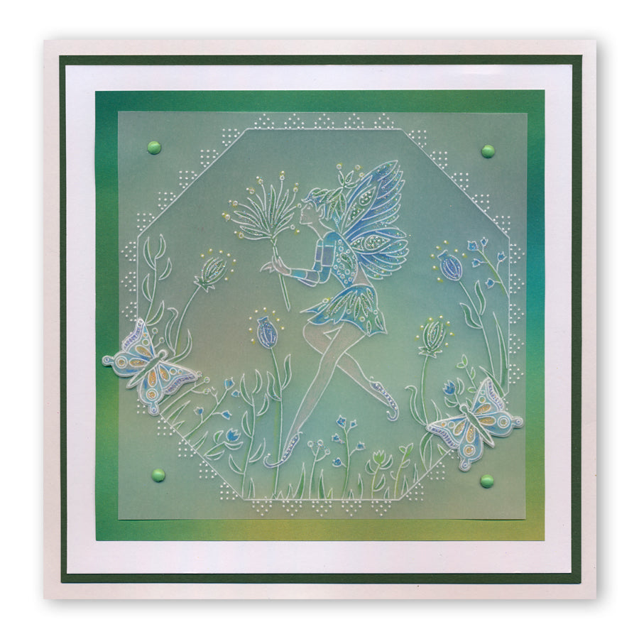 Fairies & Spacer A6 Groovi Plate Set