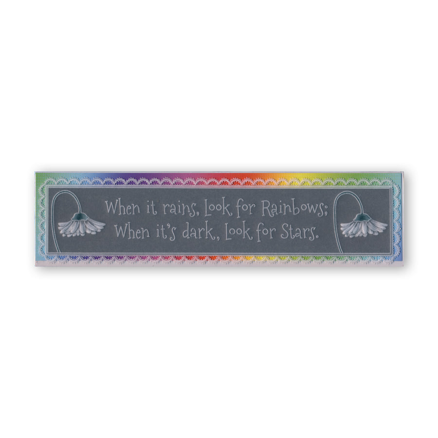 Rainbows & Stars Groovi Spacer Plate