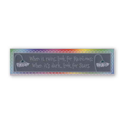 Rainbows & Stars Groovi Spacer Plate