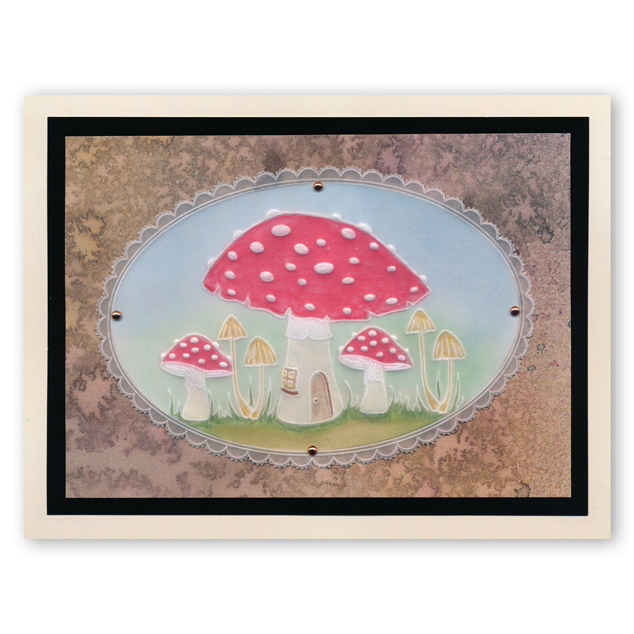 Fairies & Spacer A6 Groovi Plate Set