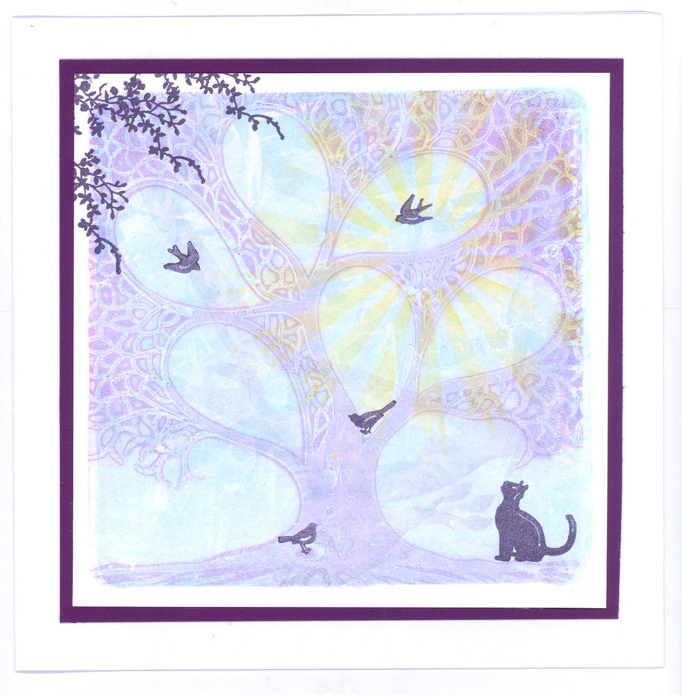 Family Tree 7" x 7" Stencil