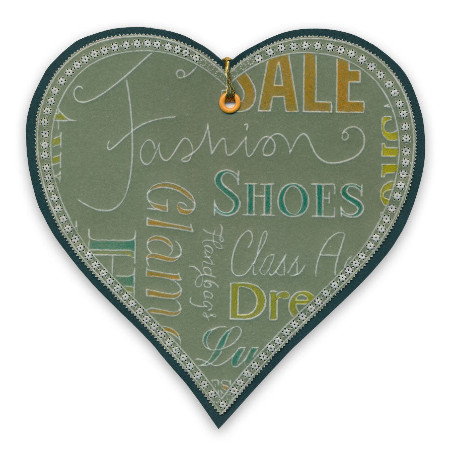 Fashion Phrases A5 Square Groovi Plate