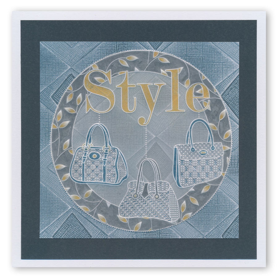 Elegant Expressions A5 Square Groovi Plate