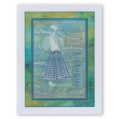Fashion Phrases A5 Square Groovi Plate