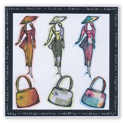 Fashion Phrases & Elegant Expressions A5 Square Groovi Plate Set