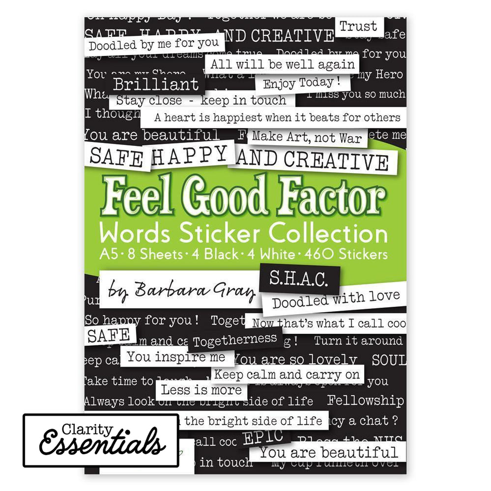 Feel Good Factor Words Sticker Collection