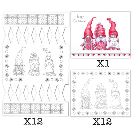 Feel Güd Gnomes Postcard & Crackers Bundle