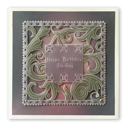 Peace Filigree Swirls A6 Groovi Plate