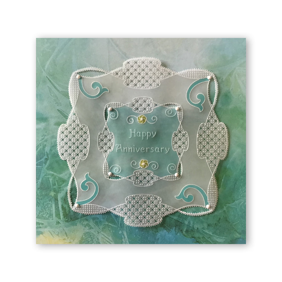 Hope Filigree Swirls A6 Groovi Plate