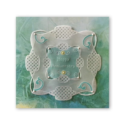 Hope Filigree Swirls A6 Groovi Plate